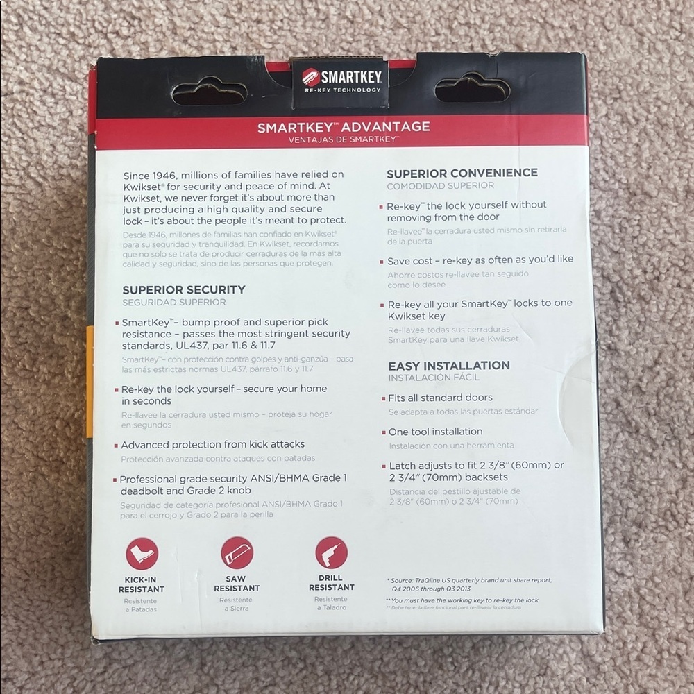 NEW Kwikset SmartKey Security Combo Pack - Picture 2 of 6